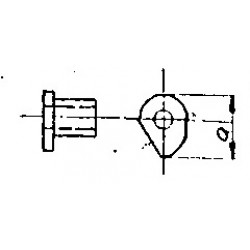 Kneading Arm Handwheel Cam LH
